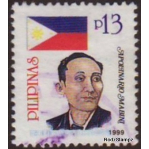 Philippines 1998 SG#3060 Flag &amp; PM Apolinario Mabini Used