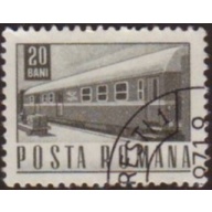 Romania 1967 Sc#1969 SG#3511 20b Grey Train CTO