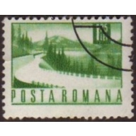 Romania 1968 Sc#1981 SG#3522 1.75L Green Roadway CTO