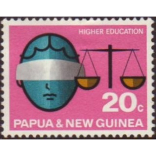 Papua New Guinea 1967 Sc#236 SG#108 20c Higher Education MNH