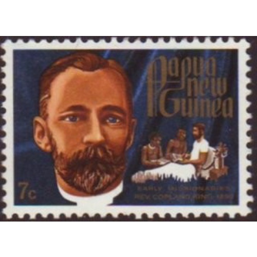 Papua New Guinea 1972 Sc#353 SG#227 7c Missionary Copeland King MNH