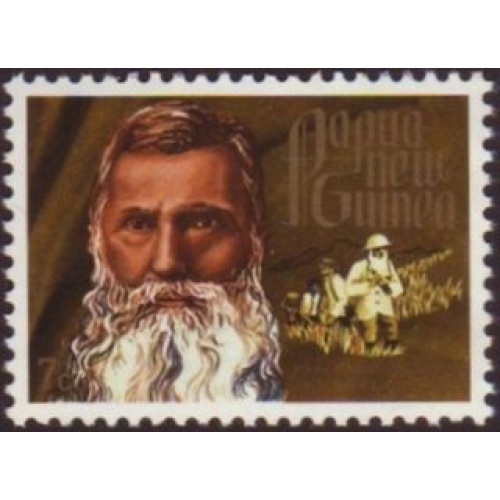 Papua New Guinea 1972 Sc#354 SG#228 7c Missionary Flierl MNH