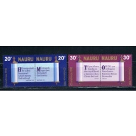 Nauru 236-39 Set Unused Christmas Cat Val 1.50 (N0078)