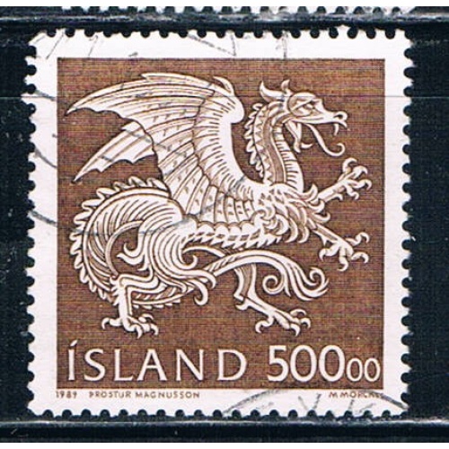 Iceland 677 Used Dragon CV 8.50 (I677e)