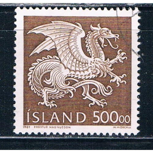 Iceland 677 Used Dragon CV 8.50 (I677g)