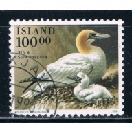 Iceland 722 Used Birds CV 1.00 (I722g)