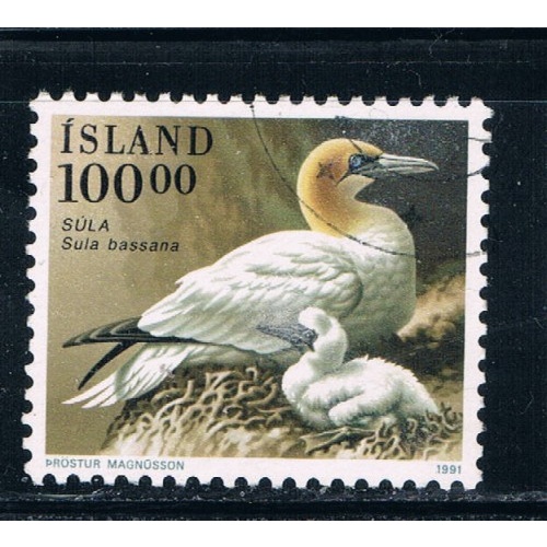 Iceland 722 Used Birds CV 1.00 (I722i)