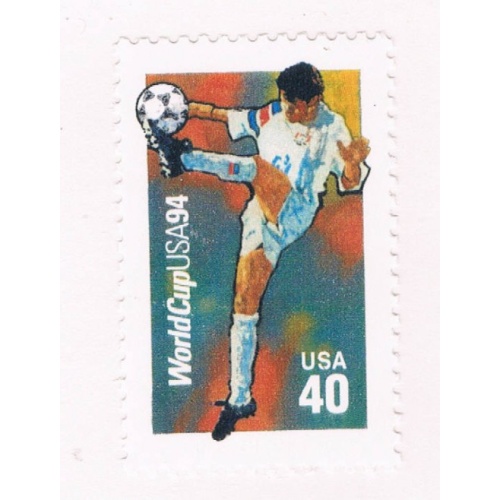 US 2835 single Unused World Cup Soccer (U0169)