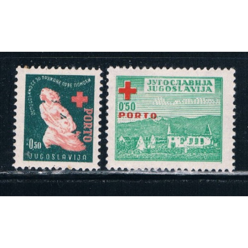 Yugoslavia RAJ3-4 MH Tax Due CV .90 (Y0065)