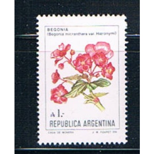 Argentina  1516 Unused Flowers CV .20 (A0162)+