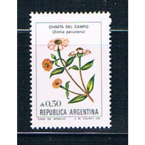 Argentina  1523 Unused Flowers (A0166)+