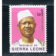 Sierra Leone 433 1le Unused Pres Siaka Stevens CV 1.60 (S0194)+