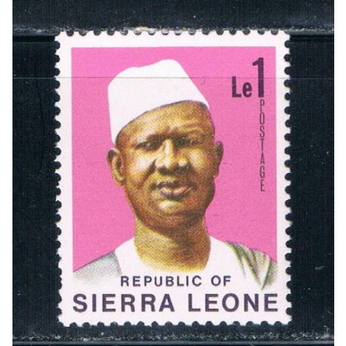 Sierra Leone 433 1le Unused Pres Siaka Stevens CV 1.60 (S0194)+