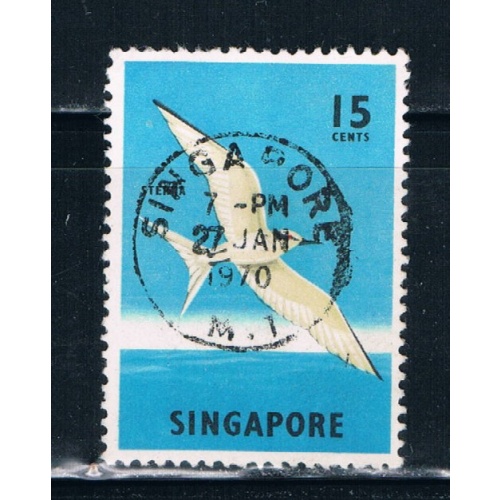 Singapore  76 Used Birds (S0296)