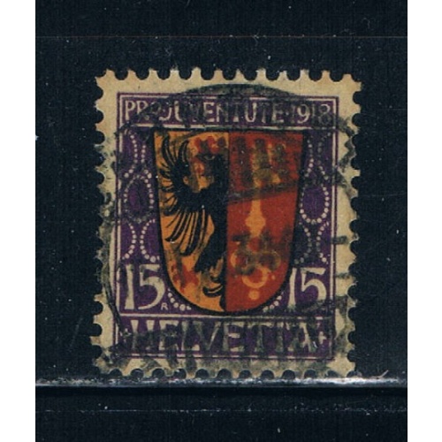 Switzerland B11 Used Geneva CV 11.00 (S0302)
