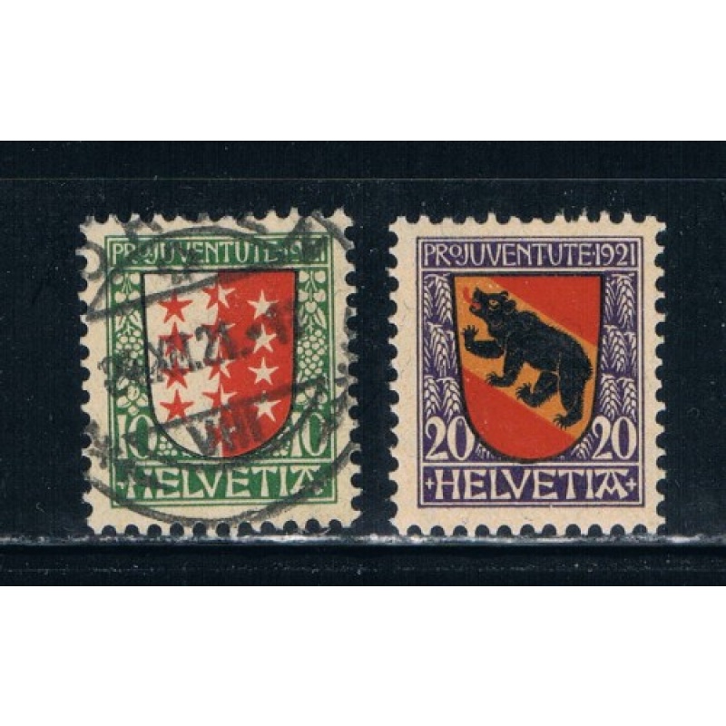 Switzerland B18-19 MLH Used Coat of arms CV 4.90 (S0304)