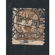Sweden 121 Used Heraldic Lion (S0356)