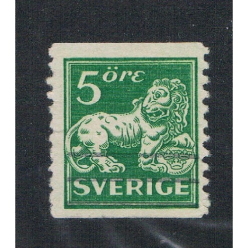 Sweden 116 Used Heraldic Lion (S0371)