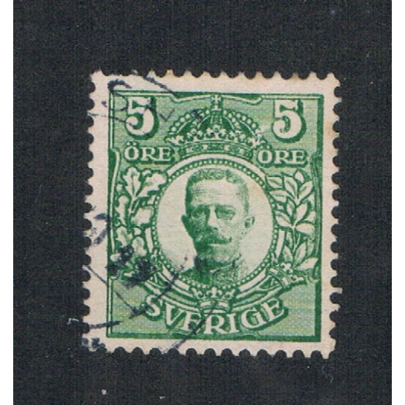 Sweden 77 Used Gustaf V (S0383)