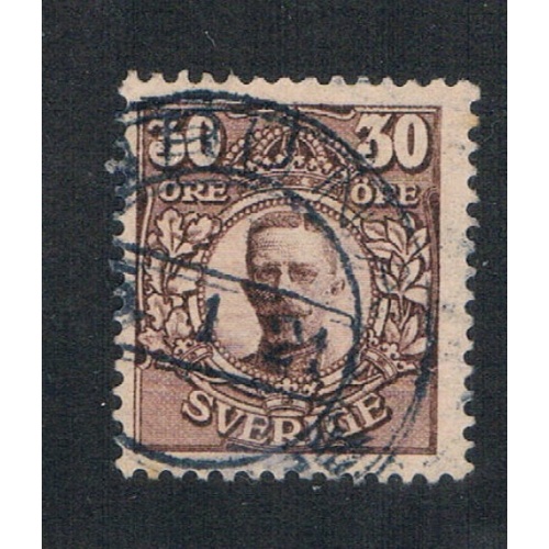 Sweden 86 Used Gustaf V (S0398)