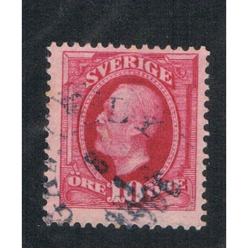 Sweden 58 Used King Oscar II (S0439)