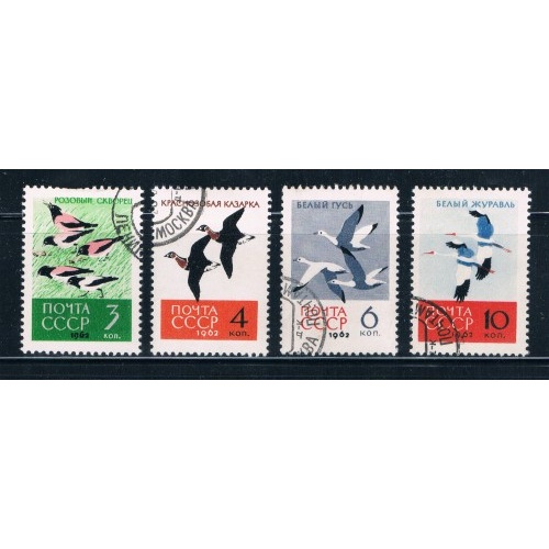 Russia 2683-86 Used Birds (R0119)+