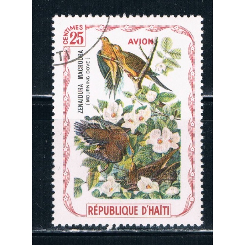 Haiti Used Birds Morning Dove (H0014)+