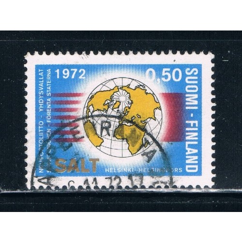 Finland 515 Used Globe (F0011)