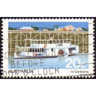 Australia 1979 Sc#696  SG#704 20c Paddle Steamer PS Canberra Used