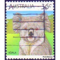 Australia 1986 Sc#992c  SG#1025 36c Laughing Koala Used