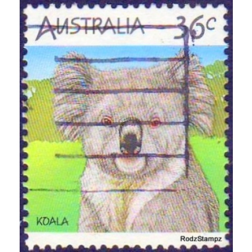 Australia 1986 Sc#992c  SG#1025 36c Laughing Koala Used