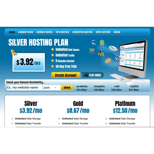 Affiliate Webhosting Seller Site with PHP Hosting Theme and FREE WP Hosting